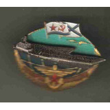 8448 Medalha/broche - U R S S - Rússia - Submarino 35x45mm