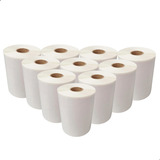 9 500 Etiquetas Térmica 50x50 2 Colunas 10 Rolos Zebra Elgin Cor Branco