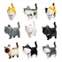 9 Bonecos De Pvc Para Gatos, Mesas, Gatinhos E Bonecas