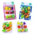 9 Mini Borracha Escolar Fofinhas Frutinhas Carinhas Lindas