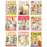 9 Revistas Trabalhos Em Crochê Banheiros Cozinhas Lote 3