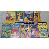 9 Vhs De Desenhos