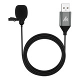 9x Microfone Lapela Usb