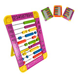 Ábaco Infantil Matemática Pedagógico Brinquedo Educativo