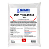 Ácido Cítrico Anidro 1kg - Alimentício