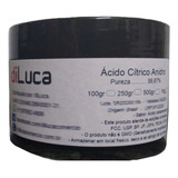 Ácido Cítrico Anidro Alimentício Usp - Pote 1kg