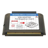 Adaptador Conversor Mega Drive E Genesis Para Master System