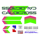 Adesivos Antiga Caloicross Pro Light Nylonfree Verde rosa