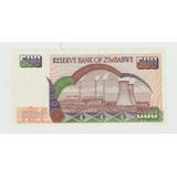 África Zimbabwe 1 Cédula 500 Five Hundred Dollar 2001 Fe