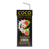 Água De Coco Coco Quadrado Melancia