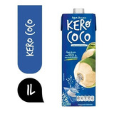 Água De Coco Esterilizada Brasileira Kero Coco Caixa 1 Litro