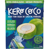 Água De Coco Esterilizada Caixa 200ml Kero Coco