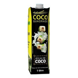 Água De Coco Esterilizada Coco Quadrado Caixa 1l