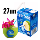 Água De Coco Kerococo 200ml Lanchinho Saudável Caixa C/27 