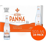 Água Mineral Acqua Panna Toscana Sem Gás Garrafa 24x505 Ml