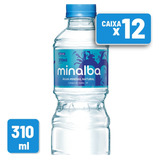 Água Mineral Minalba Sem Gás Pet 310ml Fardo C/ 12 Un