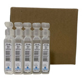 Água Para Injeção Estéril Ampola Flaconete 10 Ml Kit 30 Und