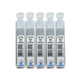 Água Para Injeção Estéril Ampola Flaconete 10 Ml Kit 5 Und