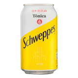 Água Tônica Sem Açúcar Schweppes Lata 350ml