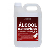 Ál-cool Isopropílico 99,8% 5l Limpeza De
