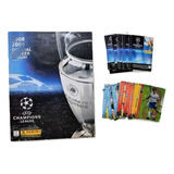 Álbum Champions League 2008/09 - Lote Com 56 Cards Sem Album