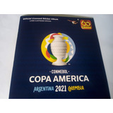 Álbum Copa Amércica 2021 + 50 Figur. Soltas E Sem Repetição