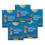 Álbum Copa Do Mundo Rússia 2018 Vazio Kit 5 Unidades