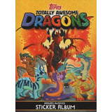 Álbum De Figurinhas Dragons + 50 Pacotinhos Lacrados De Fig.