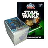 Álbum E Set De Cards Star Wars Topps Force Attax Completo