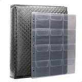 Álbum Fichário 10 Fls Para 120 Moedas 32x24 Matelado G