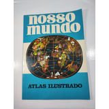 Álbum Figurinhas Nosso Mundo Atlas Ilustrado Completo 1969