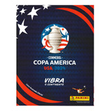 Álbum + Lote 100 Figurinhas Diferentes Copa América 2024