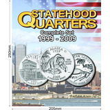 Álbum Moeda Eua Estados + Parks - Quarter Dollar 1999 A 2021