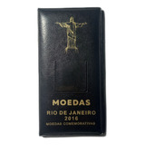 Álbum Para 17 Moedas Das Olimpíadas Rio 2016 - Estojo