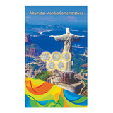 Álbum Para Moedas Olimpiadas Rio 2016 Pequeno
