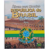 Álbum Para Moedas Republica Brasil 1889