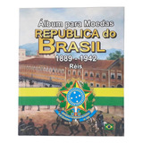 Álbum Para Moedas República Do Brasil 1889 - 1942 Réis