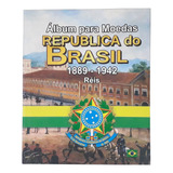 Álbum Para Moedas República Do Brasil 1889 - 1942 Réis