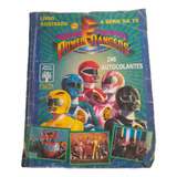 Álbum Power Rangers Sucata 220 Figurinhas