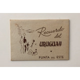 Álbum Recuerdo Del Uruguay Punta Del Este Dez Cartões