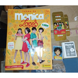 Álbum Turma Da Mônica Laços + 50 Figurinhas Sem Repetição 