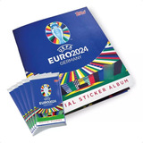 Álbum Uefa Euro 2024 Germany + 60 Figurinhas (10 Envelopes)