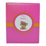 Álbum Urso Infantil Rosa De 500