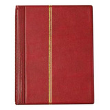 Álbum Vermelho Do Stamp Collectors Stamp Pages