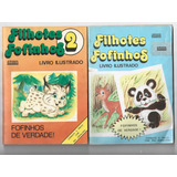 Álbum Figurinha Filhotes Fofinhos 01 E 02 - Completo - 1990