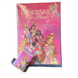 Álbum Figurinhas Princesas Do Mundo - Completo Fig. P/ Colar
