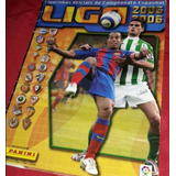 Álbum La Liga Espanhol 2005/2006 - Cromos Colados Completo!