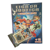 Álbum Liga Da Justiça Origem Dos Heróis Incompleto P/ Colar