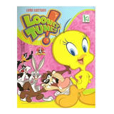 Álbum Looney Tunes 2007 Incompleto Com 4 Figurinhas Coladas
