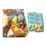 Álbum Naruto Shippuden 100 Figurinhas E 1 Álbum. 